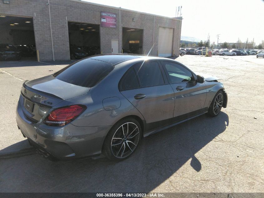 2020 MERCEDES-BENZ C-CLASS AMG C 43 - W1KWF6EBXLR597038