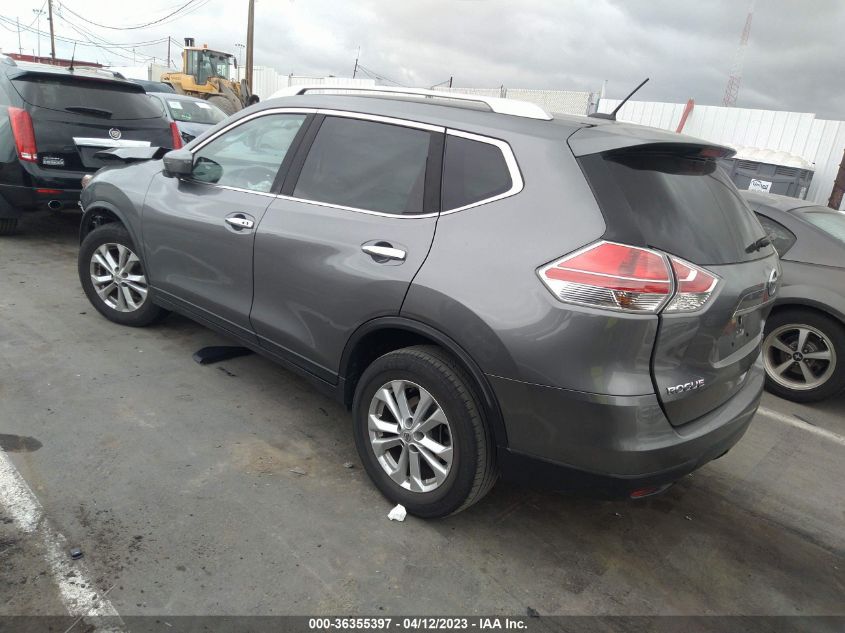 2016 NISSAN ROGUE SV - KNMAT2MT4GP723248