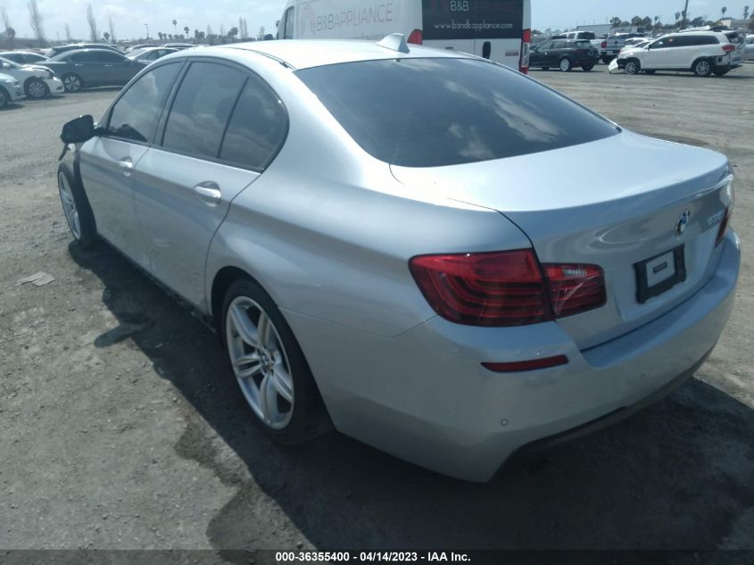 2014 BMW 5 SERIES 535I - WBA5B1C57ED478720