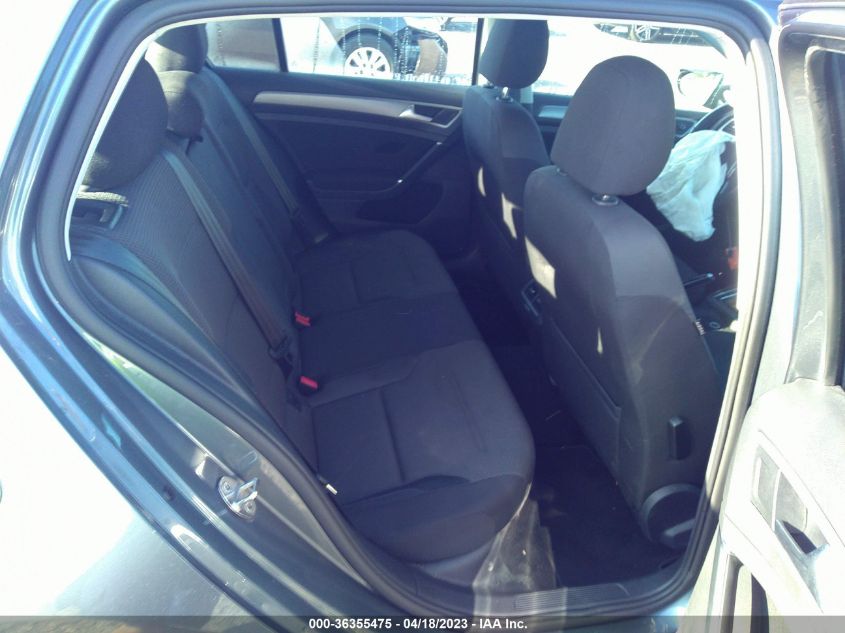 2017 VOLKSWAGEN GOLF S - 3VW217AU0HM071303