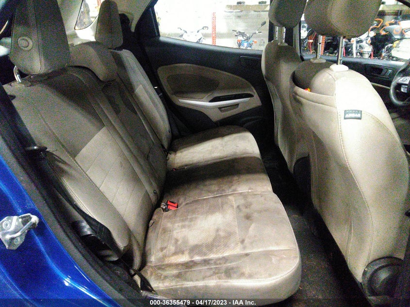 VIN MAJ6S3FL9MC417649 2021 FORD ECOSPORT S