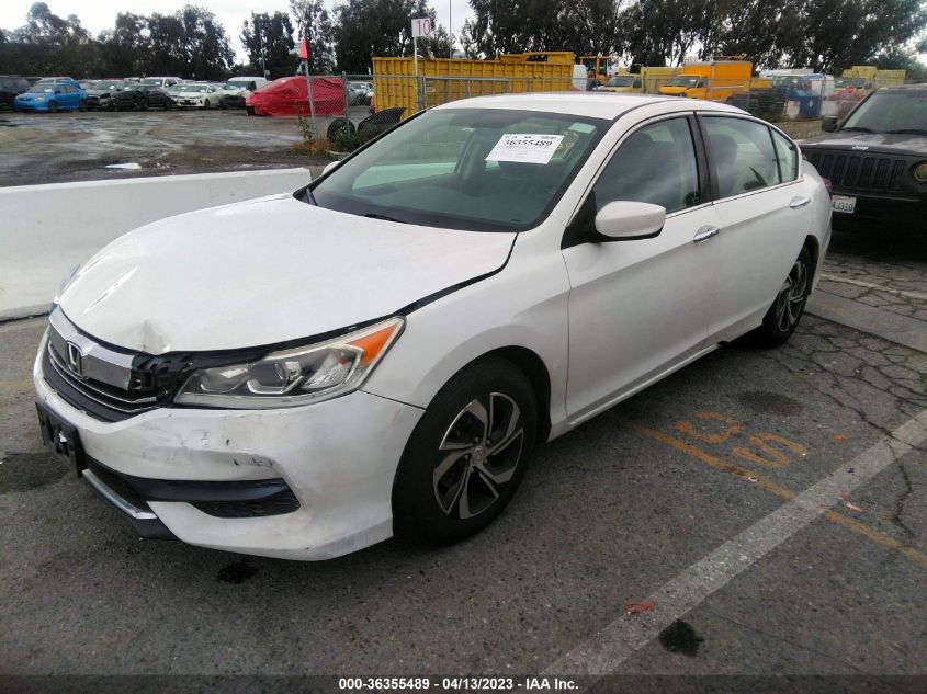 2017 HONDA ACCORD SEDAN LX - 1HGCR2F37HA131742