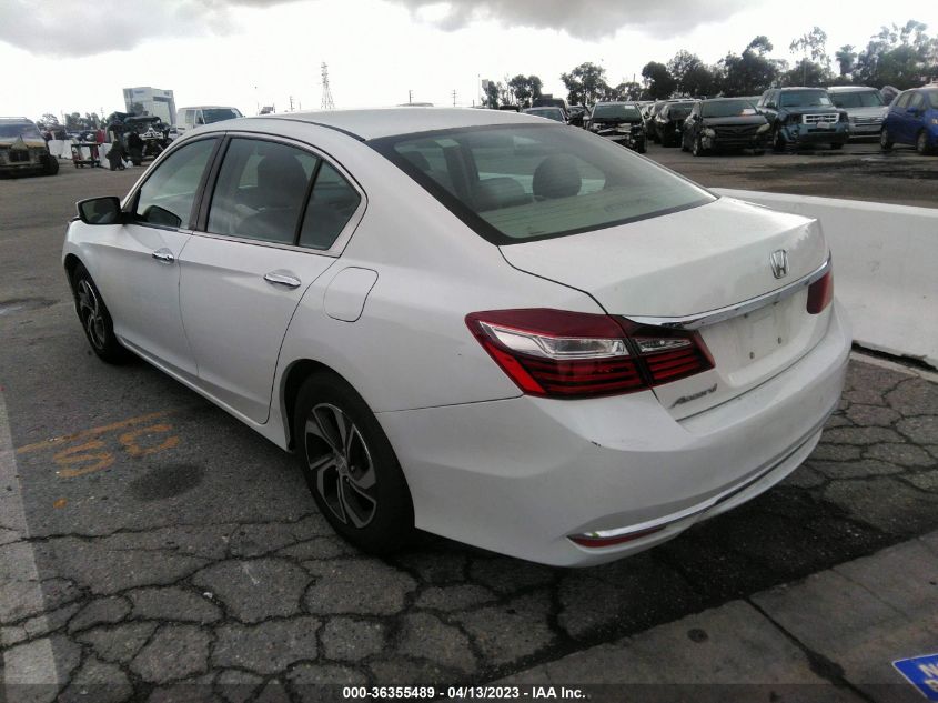 2017 HONDA ACCORD SEDAN LX - 1HGCR2F37HA131742