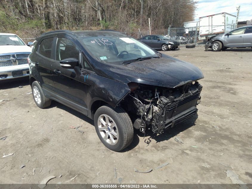 2019 FORD ECOSPORT SE - MAJ6S3GLXKC270995