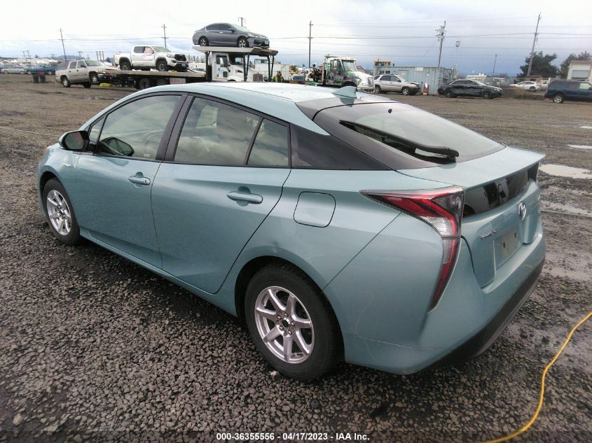 2016 TOYOTA PRIUS FOUR - JTDKARFU6G3027345