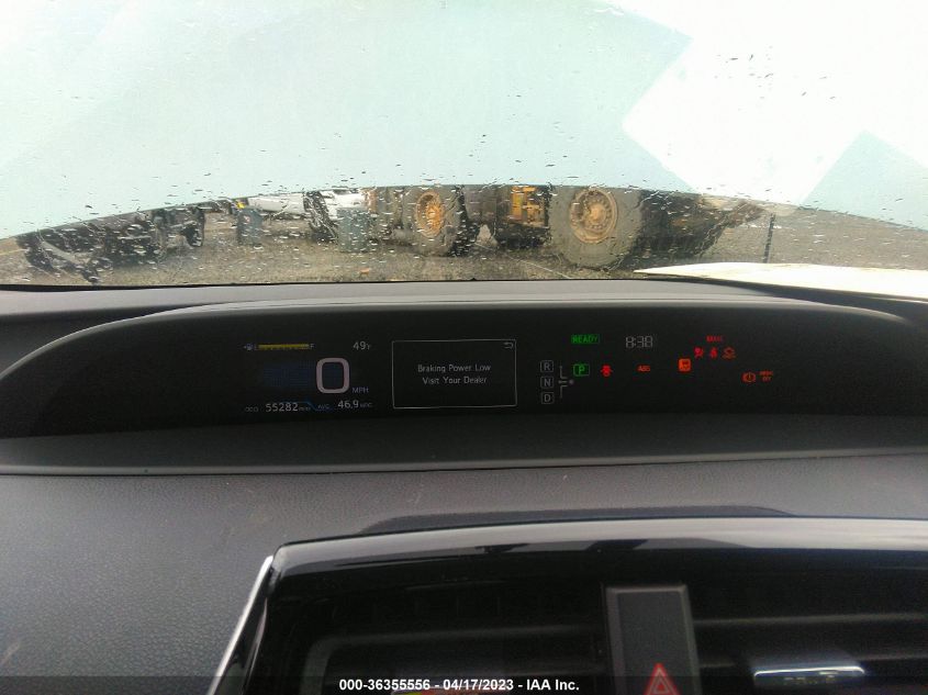 2016 TOYOTA PRIUS FOUR - JTDKARFU6G3027345