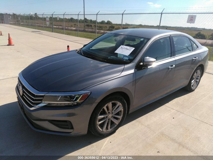 2020 VOLKSWAGEN PASSAT 2.0T S - 1VWAA7A35LC013832