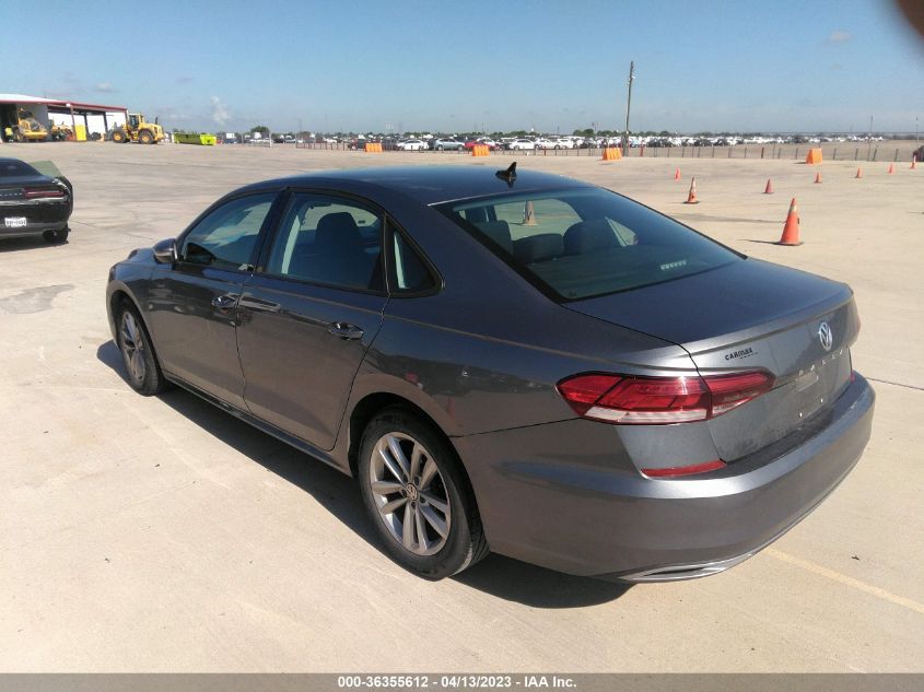 2020 VOLKSWAGEN PASSAT 2.0T S - 1VWAA7A35LC013832