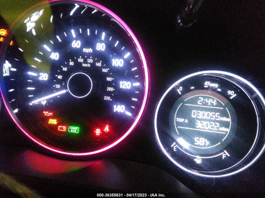 2020 HONDA HR-V SPORT - 3CZRU6H19LM733431