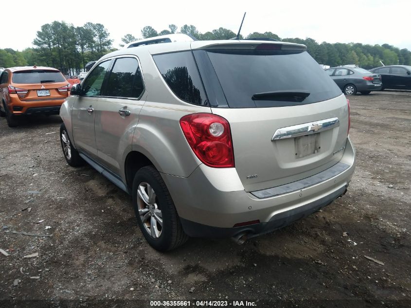 2013 CHEVROLET EQUINOX LTZ - 2GNFLGE38D6211089