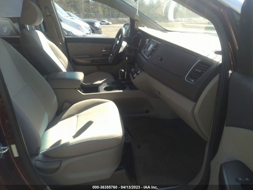 2017 KIA SEDONA LX - KNDMB5C11H6234203