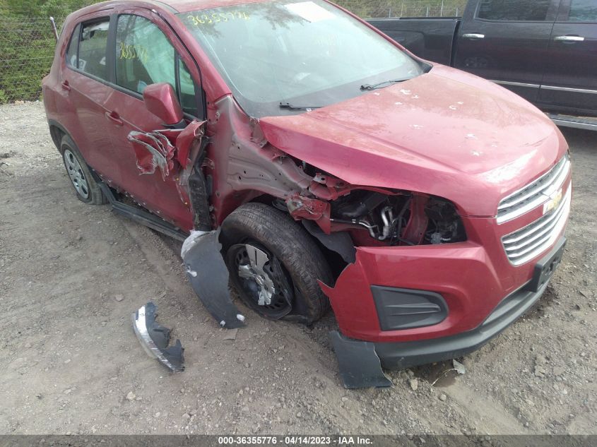 2015 CHEVROLET TRAX LS - KL7CJKSB2FB205625