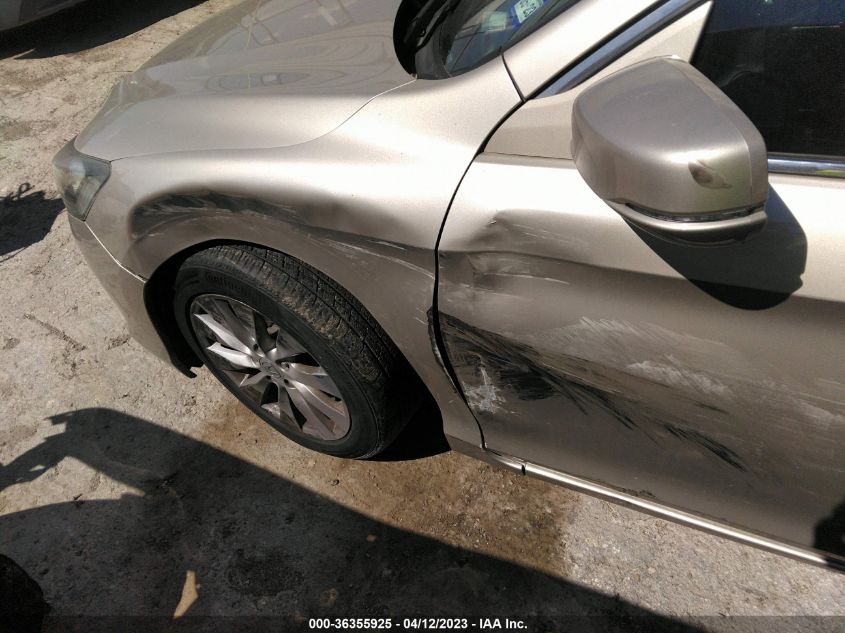 2014 HONDA ACCORD SEDAN EX-L - 1HGCR2F86EA126720