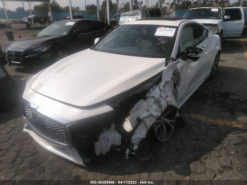 2018 INFINITI Q60 3.0T LUXE JN1EV7EK8JM340889