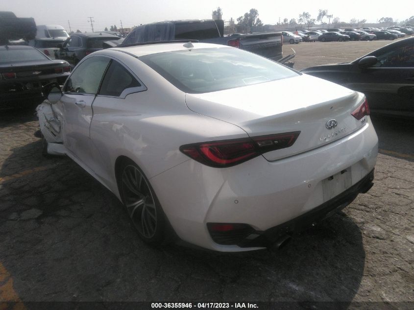 2018 INFINITI Q60 3.0T LUXE JN1EV7EK8JM340889