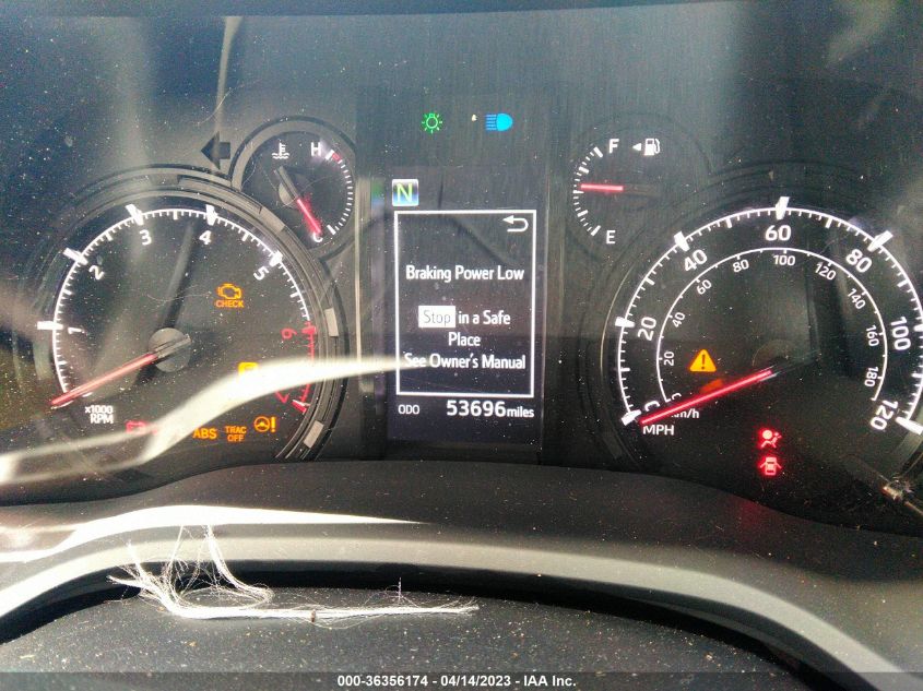 2020 TOYOTA 4RUNNER SR5 - JTEBU5JR0L5767339