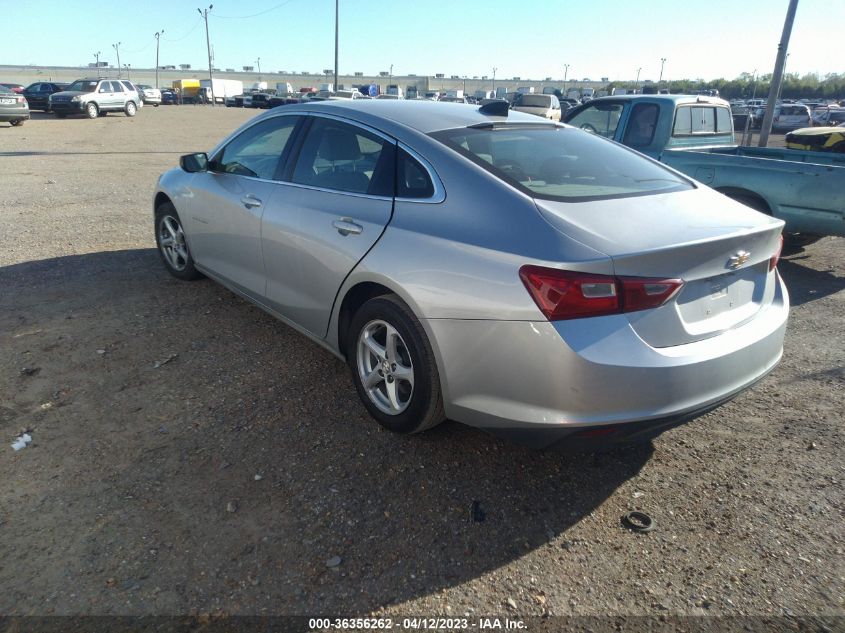 2016 CHEVROLET MALIBU LS - 1G1ZB5ST3GF305563