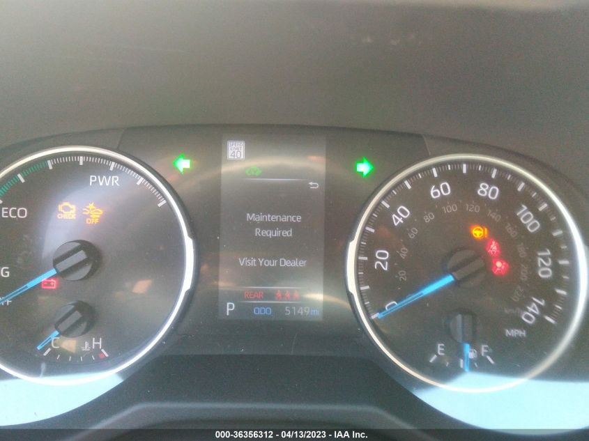 2022 TOYOTA RAV4 HYBRID LE - 4T3LWRFV0NU058504