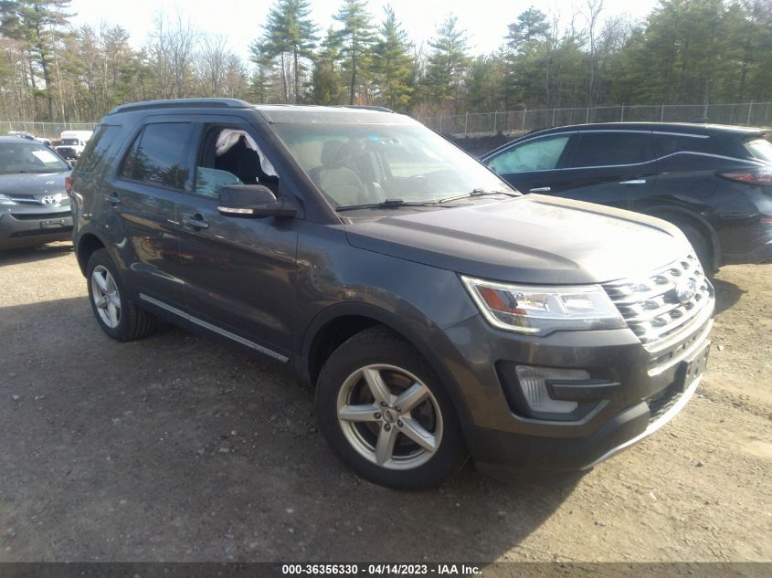 2017 FORD EXPLORER XLT - 1FM5K8D82HGC90156