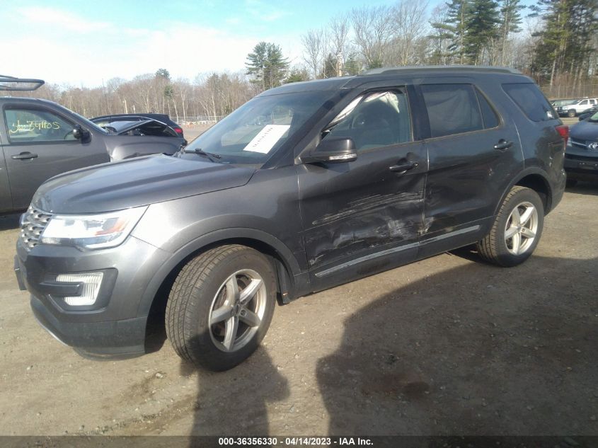 2017 FORD EXPLORER XLT - 1FM5K8D82HGC90156