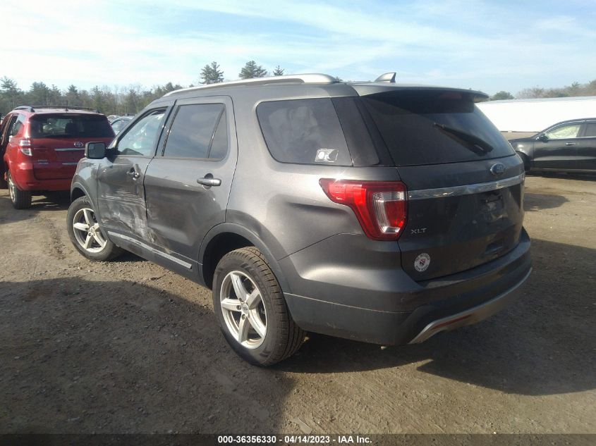 2017 FORD EXPLORER XLT - 1FM5K8D82HGC90156