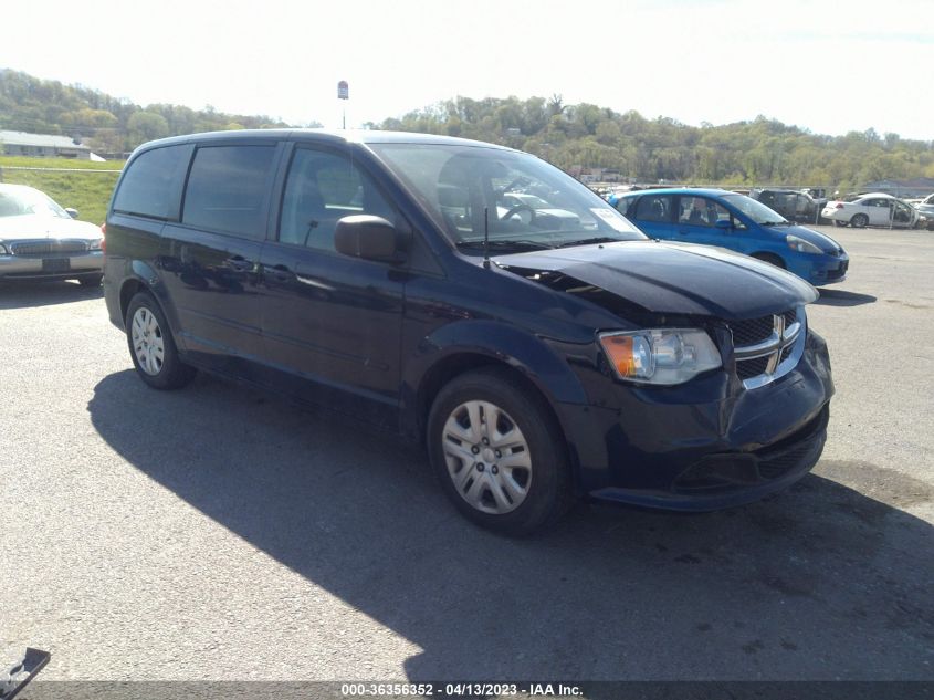 2017 DODGE GRAND CARAVAN SE - 2C4RDGBG8HR687616