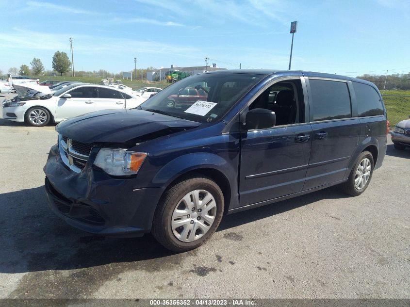2017 DODGE GRAND CARAVAN SE - 2C4RDGBG8HR687616