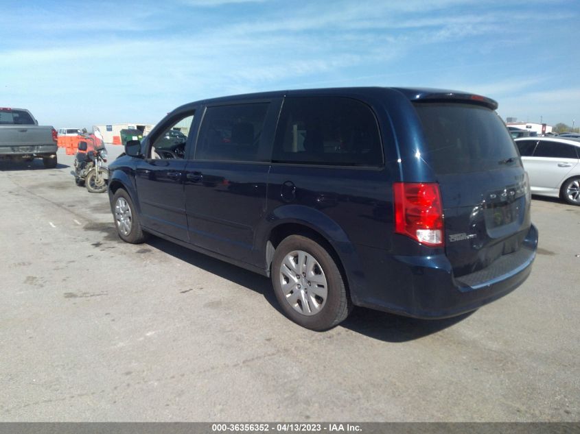 2017 DODGE GRAND CARAVAN SE - 2C4RDGBG8HR687616