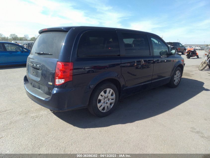 2017 DODGE GRAND CARAVAN SE - 2C4RDGBG8HR687616