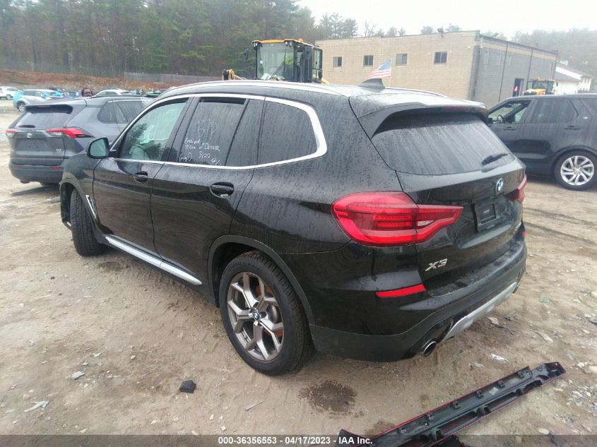 2021 BMW X3 XDRIVE30I - 5UXTY5C04M9G99733