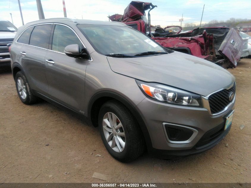 2018 KIA SORENTO LX - 5XYPGDA36JG405186