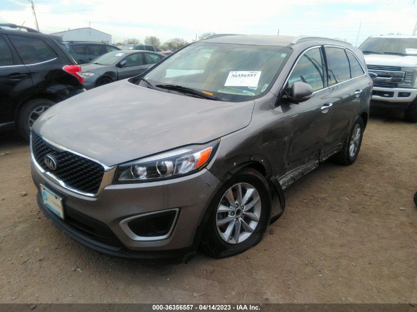 2018 KIA SORENTO LX - 5XYPGDA36JG405186