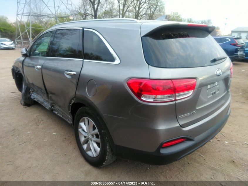 2018 KIA SORENTO LX - 5XYPGDA36JG405186