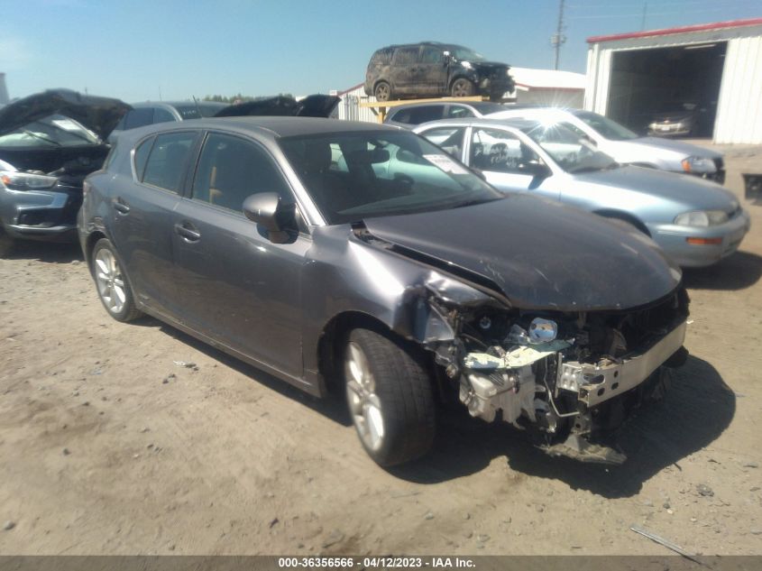 2013 LEXUS CT 200H HYBRID - JTHKD5BH7D2149916