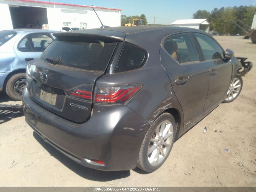2013 LEXUS CT 200H HYBRID - JTHKD5BH7D2149916