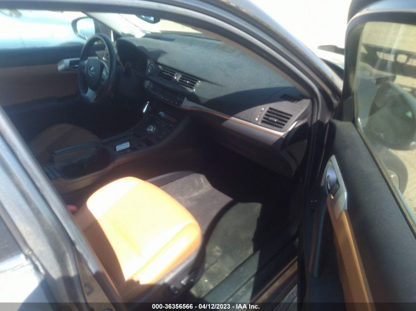 2013 LEXUS CT 200H HYBRID - JTHKD5BH7D2149916