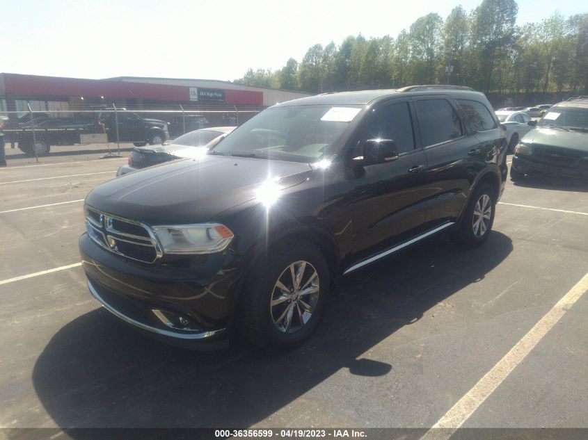 2016 DODGE DURANGO LIMITED - 1C4RDJDGXGC433245