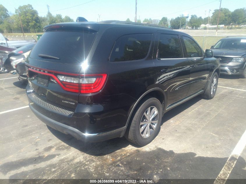 2016 DODGE DURANGO LIMITED - 1C4RDJDGXGC433245