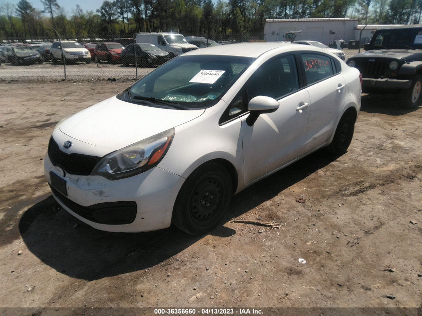 2014 KIA RIO LX - KNADM4A3XE6390998