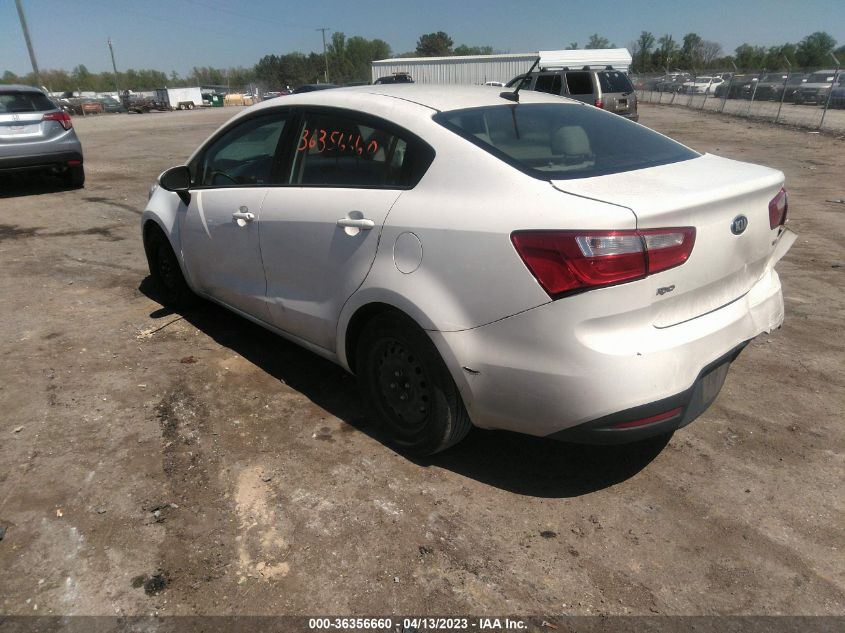 2014 KIA RIO LX - KNADM4A3XE6390998