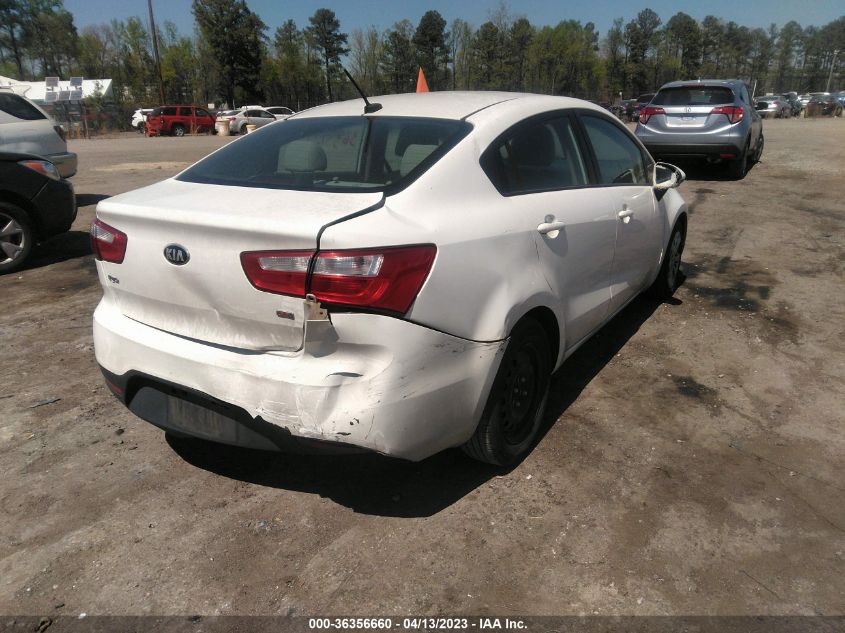 2014 KIA RIO LX - KNADM4A3XE6390998