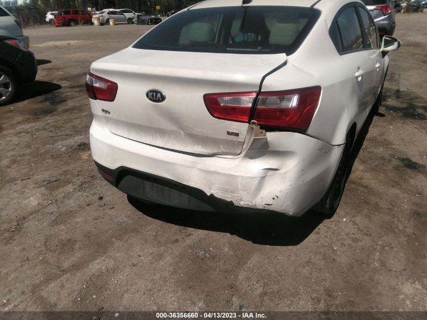 2014 KIA RIO LX - KNADM4A3XE6390998