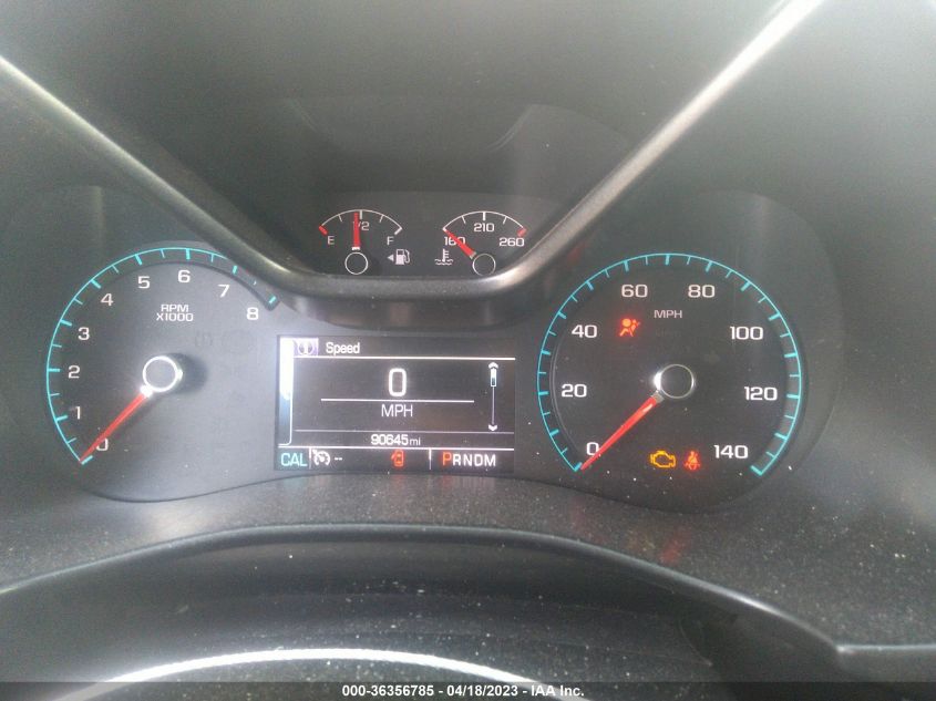 2016 CHEVROLET COLORADO 4WD Z71 - 1GCGTDE3XG1295001