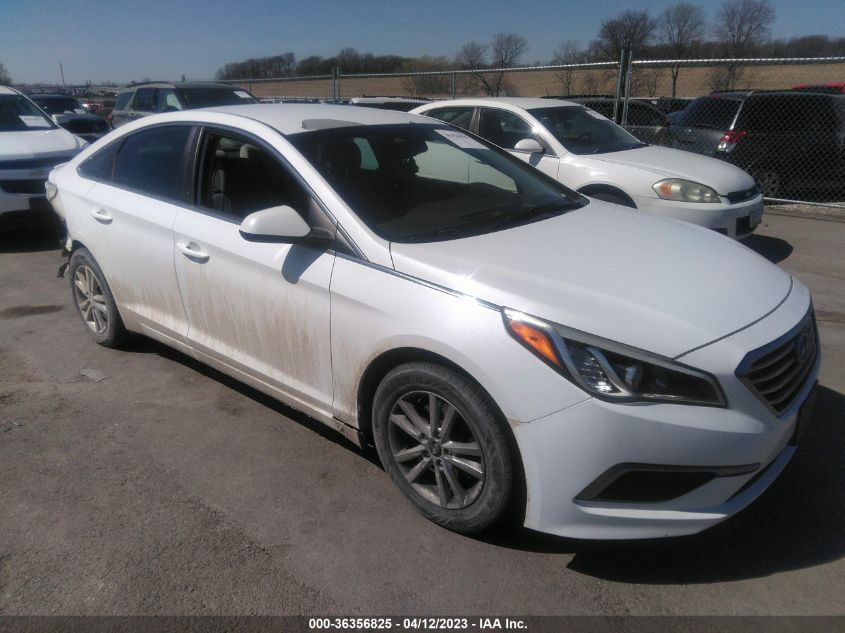 2016 HYUNDAI SONATA 2.4L SE - 5NPE24AFXGH358519