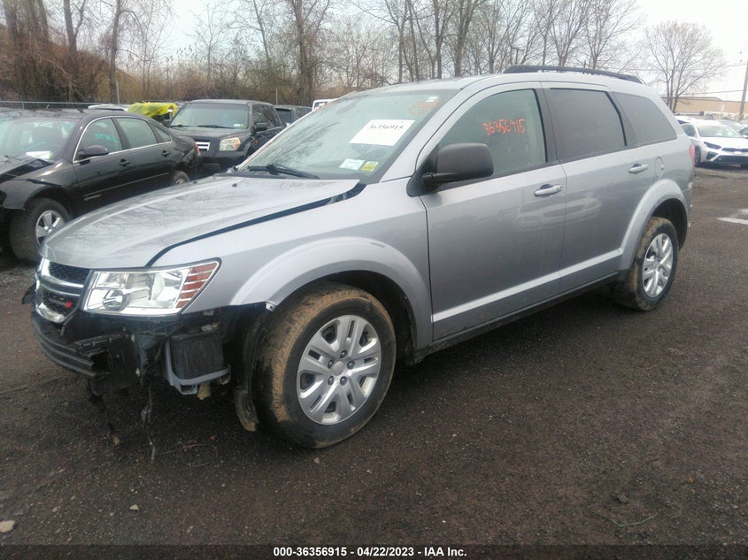 VIN 3C4PDCAB3KT744363 2019 DODGE JOURNEY SE VALUE PKG