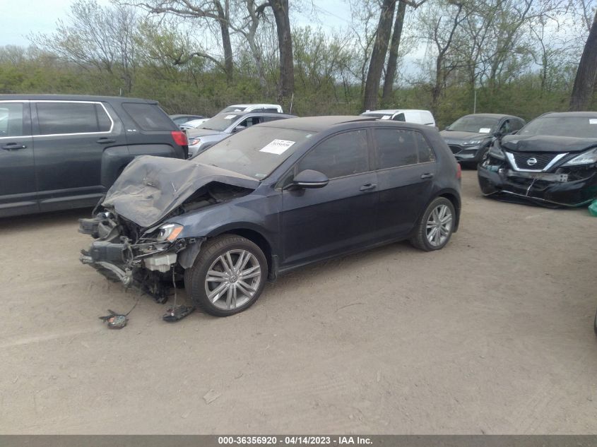 2015 VOLKSWAGEN GOLF TDI SE - 3VW2A7AU1FM034581
