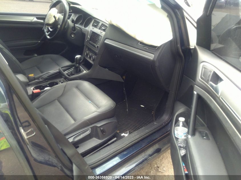 2015 VOLKSWAGEN GOLF TDI SE - 3VW2A7AU1FM034581
