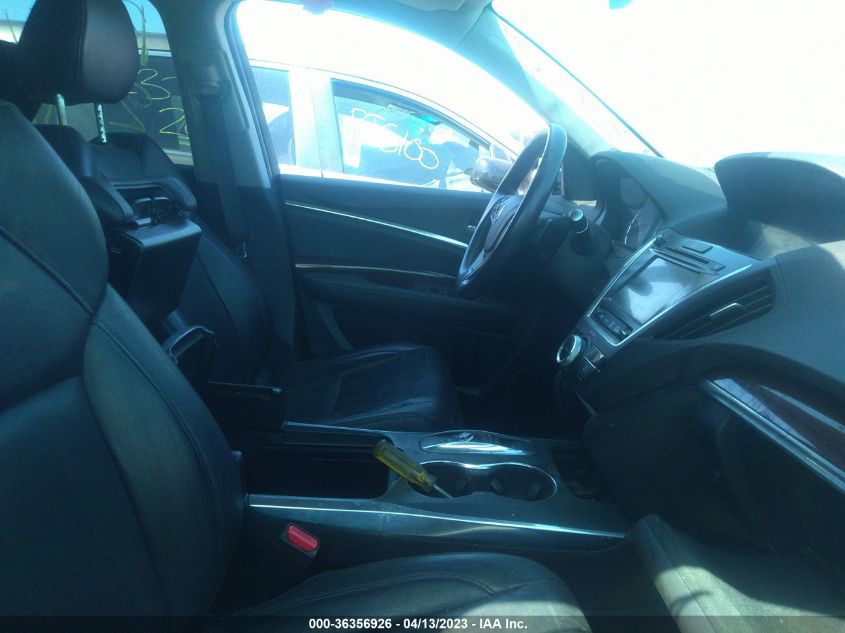 2016 ACURA MDX W/TECH/W/TECH - 5FRYD4H46GB037134