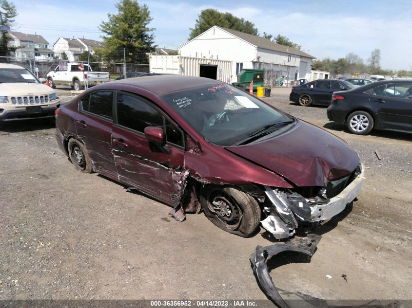 2015 HONDA CIVIC SEDAN LX - 19XFB2F50FE284698