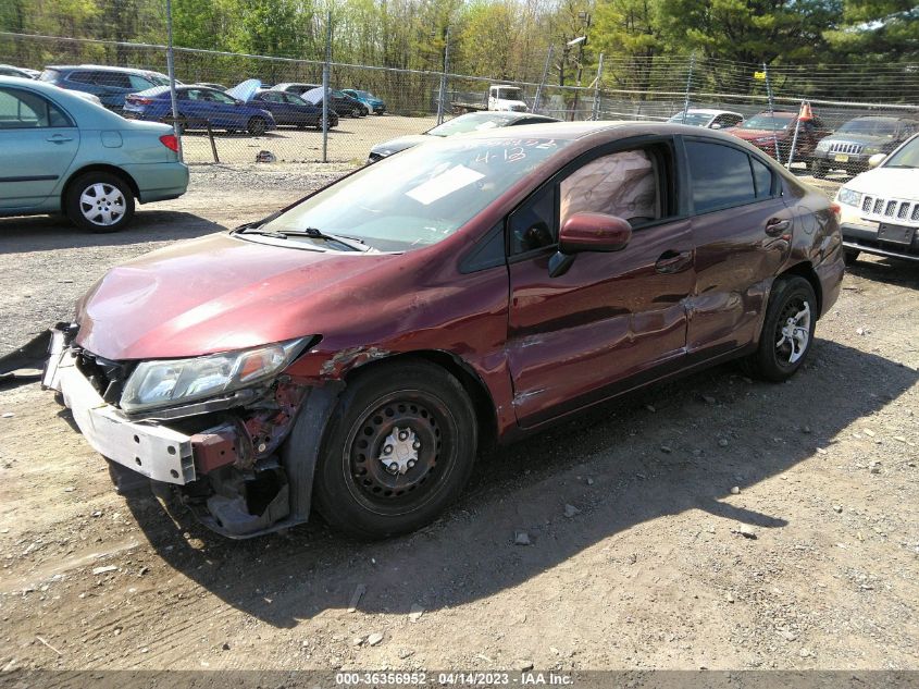 2015 HONDA CIVIC SEDAN LX - 19XFB2F50FE284698